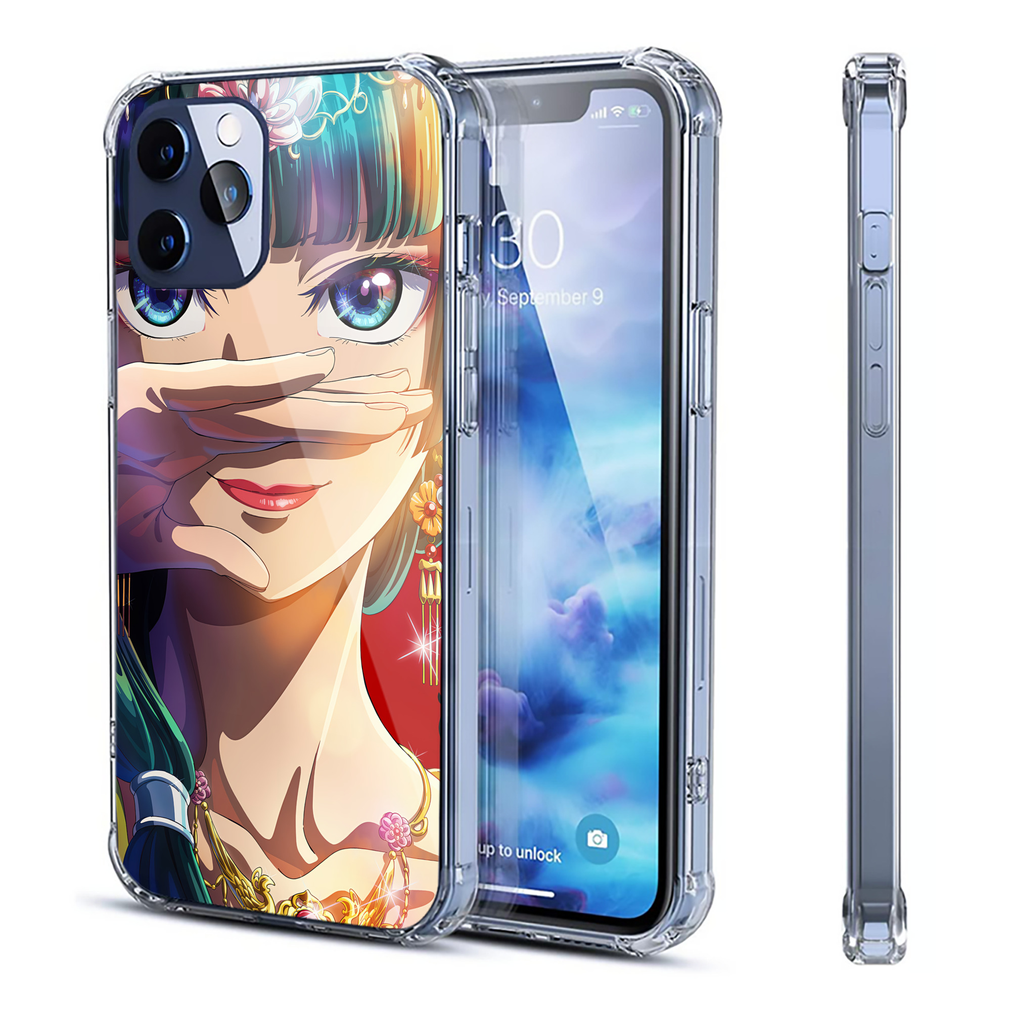 （画像用） 薬屋のひとりごと The Apothecary Diaries 【iPhone 12シリーズ対応】透明スマホケース（クリアソフトケース）